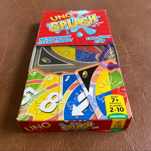 UNO Splash Card Game New! - Picture 6 of 9
